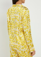 Bernadette Louis Floral-print Stretch-silk Pyjama Shirt Multi Print