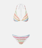 Missoni Zigzag lamé bikini