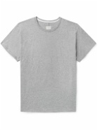 Rag & Bone - Mélange Organic Cotton-Jersey T-Shirt - Gray