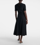 Gucci Double G belted midi dress