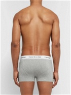 Calvin Klein Underwear - Three-Pack Stretch-Cotton Boxer Briefs - Multi