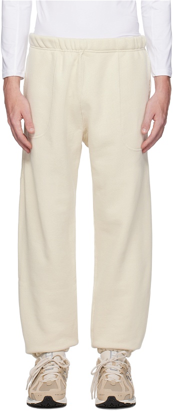 Photo: Calvin Klein Off-White Relaxed-Fit Lounge Pants