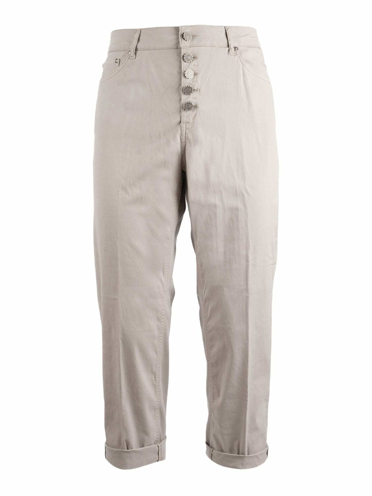 Dondup Koons Pants With Jewel Button