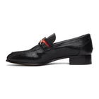 Vivienne Westwood Black Lizard Orb Loafers