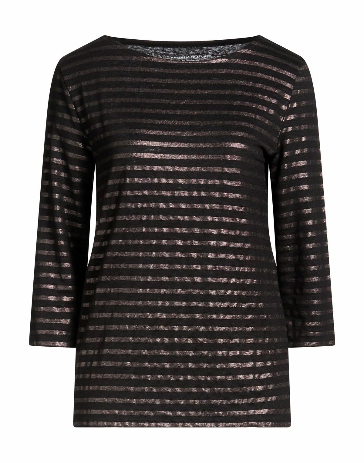 Majestic Filatures Womens T-shirt in Black