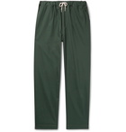 Albam - Tapered Cotton-Ripstop Drawstring Trousers - Green