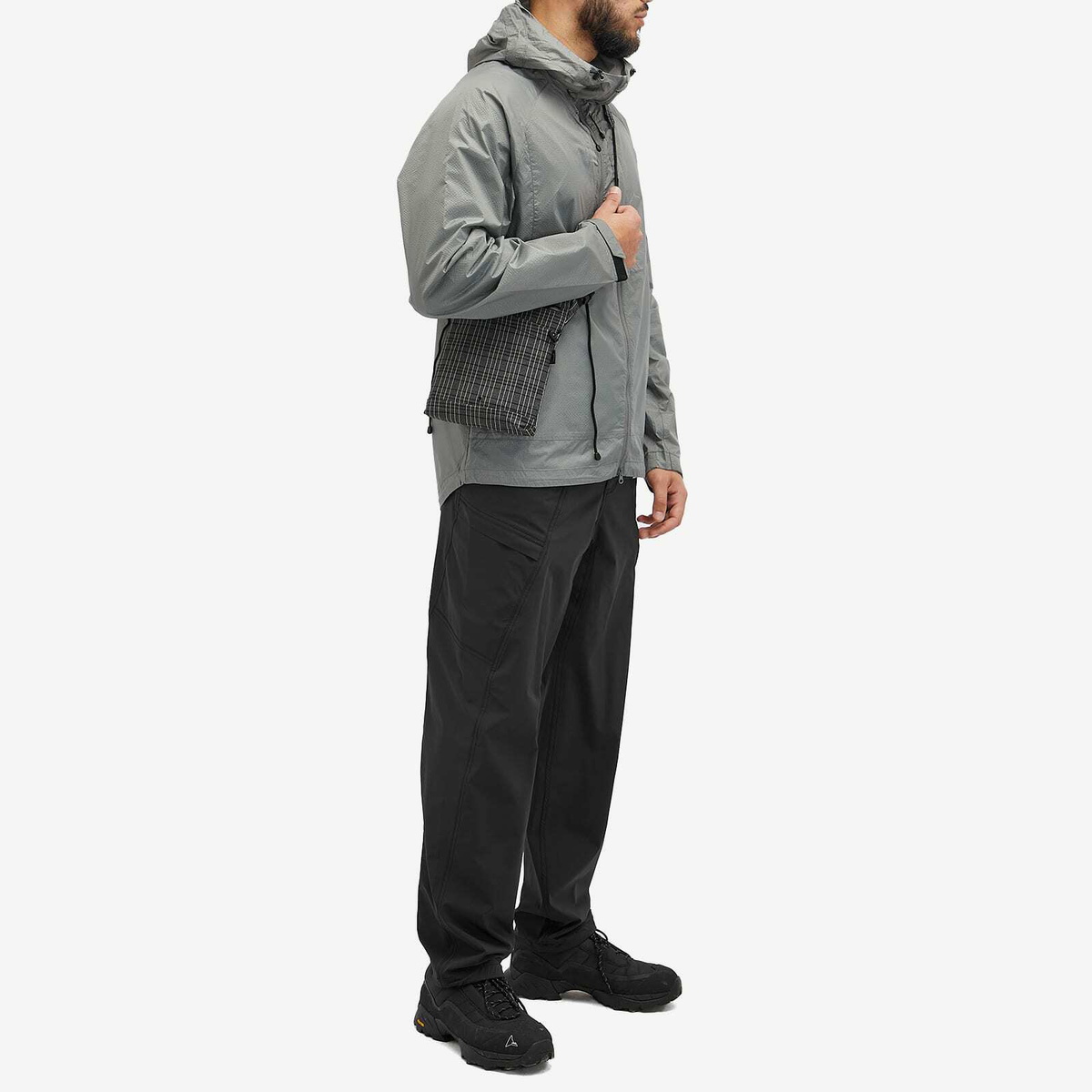 CAYL Men's Seorak 3 Bag in Black Check 