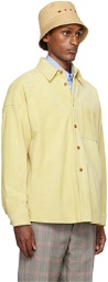 Marni Yellow Pyramid Leather Shirt