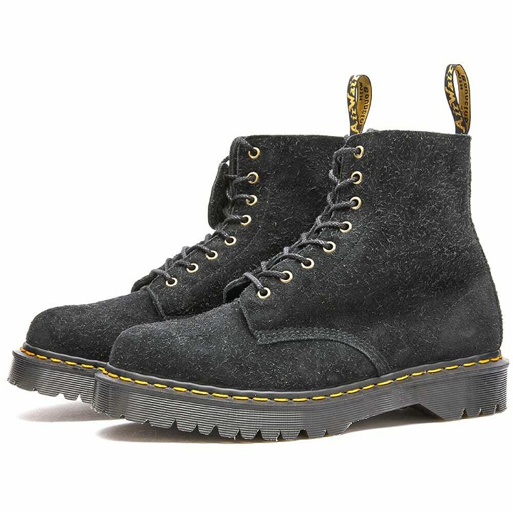 Photo: Dr. Martens Men's 1460 Pascal Bex 8 Eye Boot in Black Tufted Suede