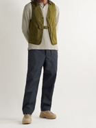 Engineered Garments - Fatigue Straight-Leg Canvas Trousers - Blue