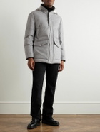 Brunello Cucinelli - Quilted Wool Down Parka - Gray