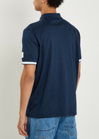 Sandbanks Logo Cotton Polo Shirt Navy