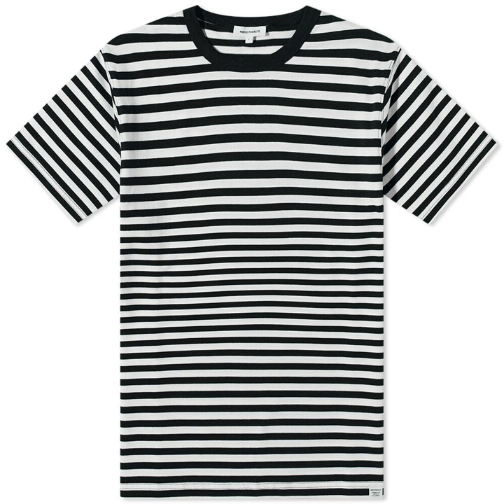 Photo: Norse Projects Men's Niels Classic Stripe T-Shirt in Black
