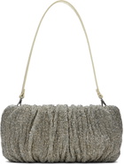Staud Silver Beaded Bean Bag