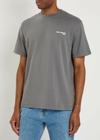 Axel Arigato Legacy Logo-print Cotton T-shirt Grey