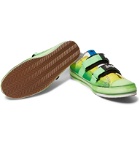 Palm Angels - Rubber-Trimmed Canvas Sneakers - Green