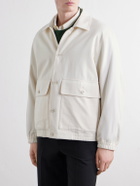 ATON - Wool And Cotton-Blend Twill Jacket - Neutrals