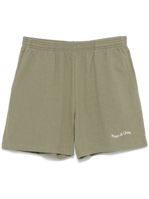 Photo: MUSEUM OF PEACE AND QUIET - Cotton Bermuda Shorts