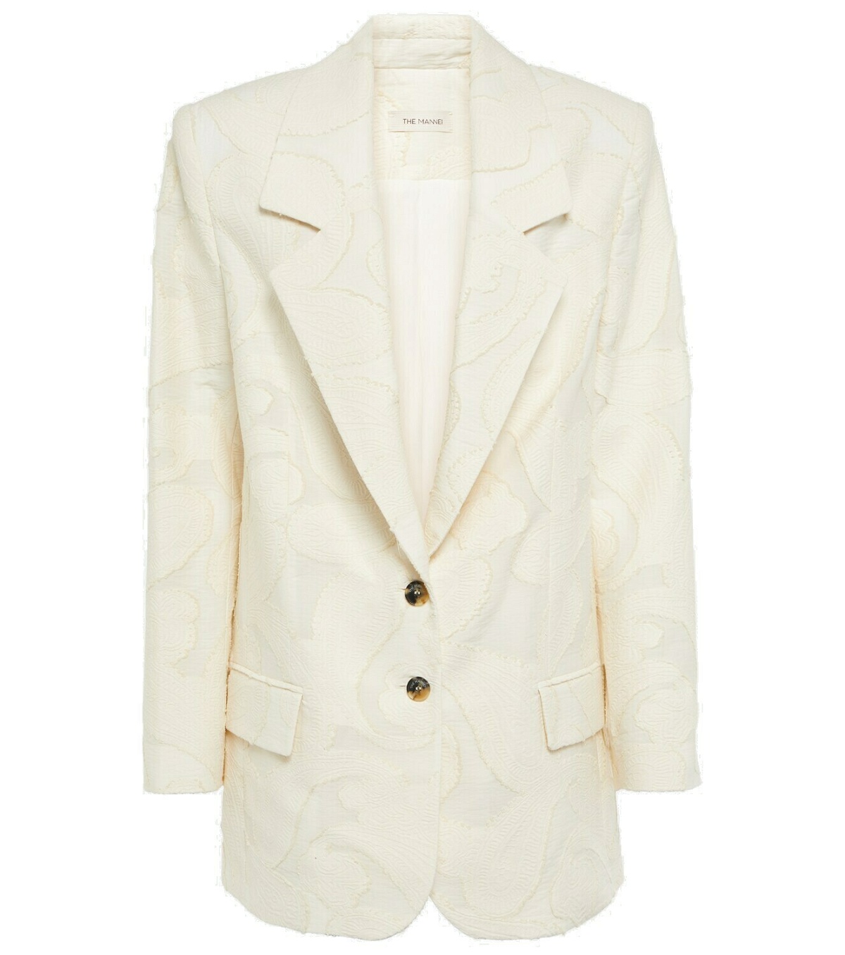 Photo: The Mannei Caen jacquard cotton blazer