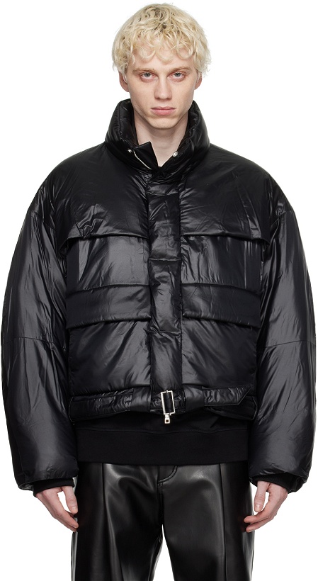 Photo: Wooyoungmi Black Belted Down Jacket