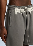 Palm Angels Waist Logo Track Shorts