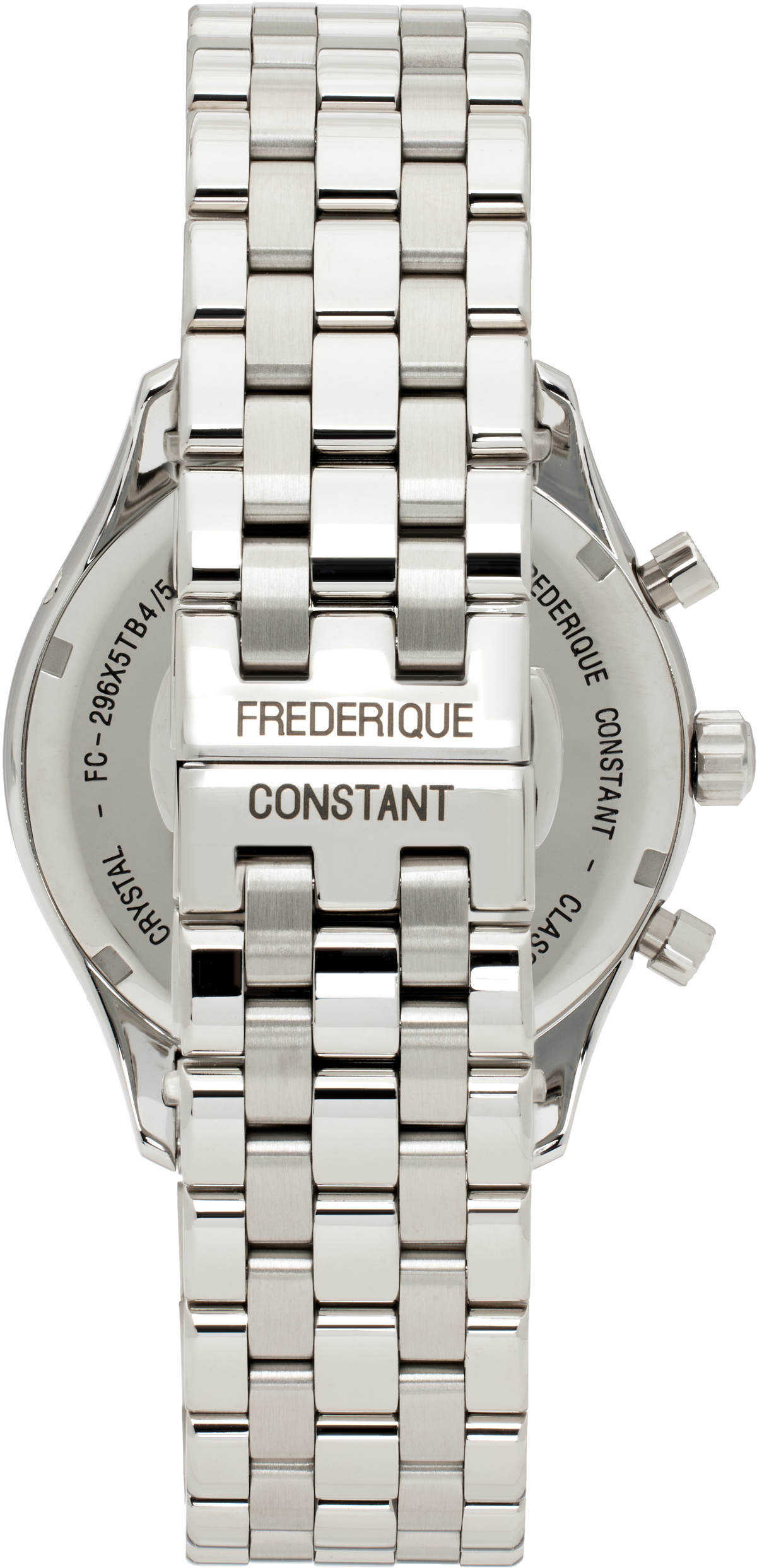 Frédérique Constant Silver Classics Quartz Chronograph Triple Calendar Watch