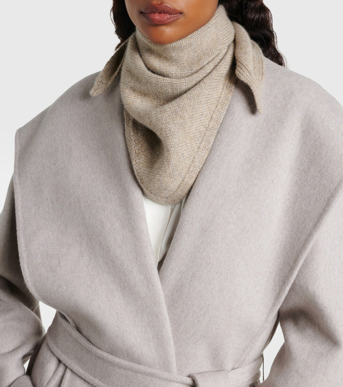 The Row Cashmere scarf