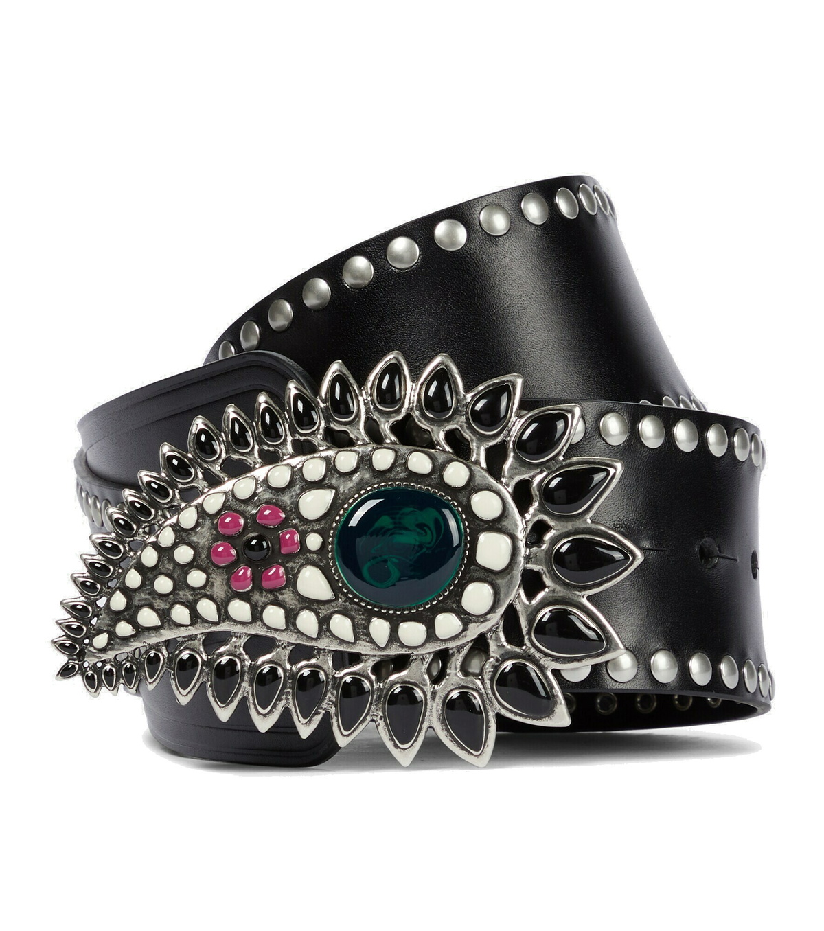 Isabel Marant - Aliette embellished leather belt Isabel Marant