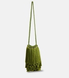 Victoria Beckham - Tassel Mini woven shoulder bag