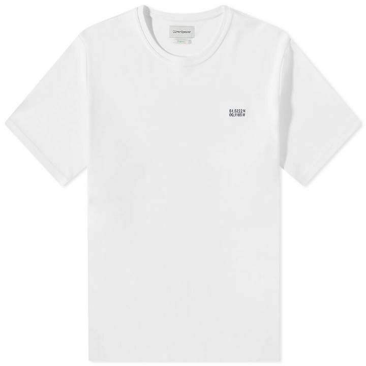 Photo: Oliver Spencer Men's Coordinates Heavy T-Shirt in White