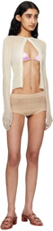 Isa Boulder Beige Tense Shorts