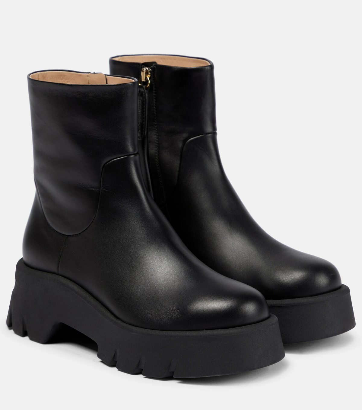 Gianvito Rossi - Leather ankle boots