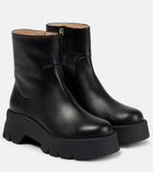 Gianvito Rossi - Leather ankle boots