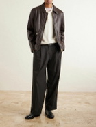 Paul Smith - Leather Jacket - Brown
