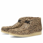 Clarks Originals Men's Wallabee Boot in Leopard Print