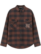 PALM ANGELS - Monogram Cotton Overshirt