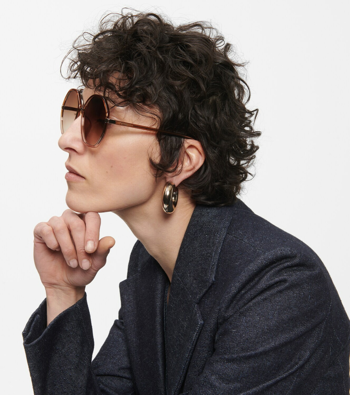 Chloe - Franky oversized sunglasses Chloe