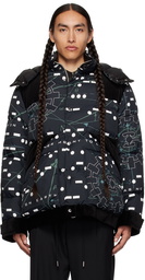 sacai Black Interstellar Jacket