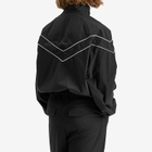 Rhude Men's Piping Raglan Track Jacket in Black