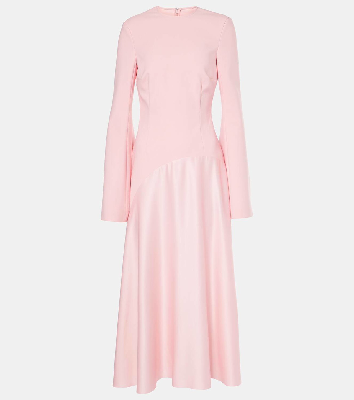 knee length dresses for ladies The Severny Midi Dress in Red – Solace London main image 1