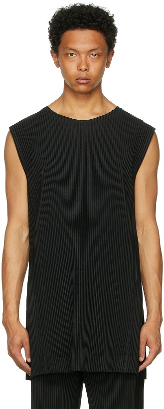 Photo: Homme Plissé Issey Miyake Black Monthly Color May Tank Top
