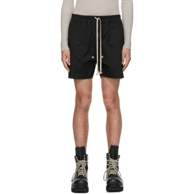 Photo: Rick Owens Black Bela Boxer Shorts