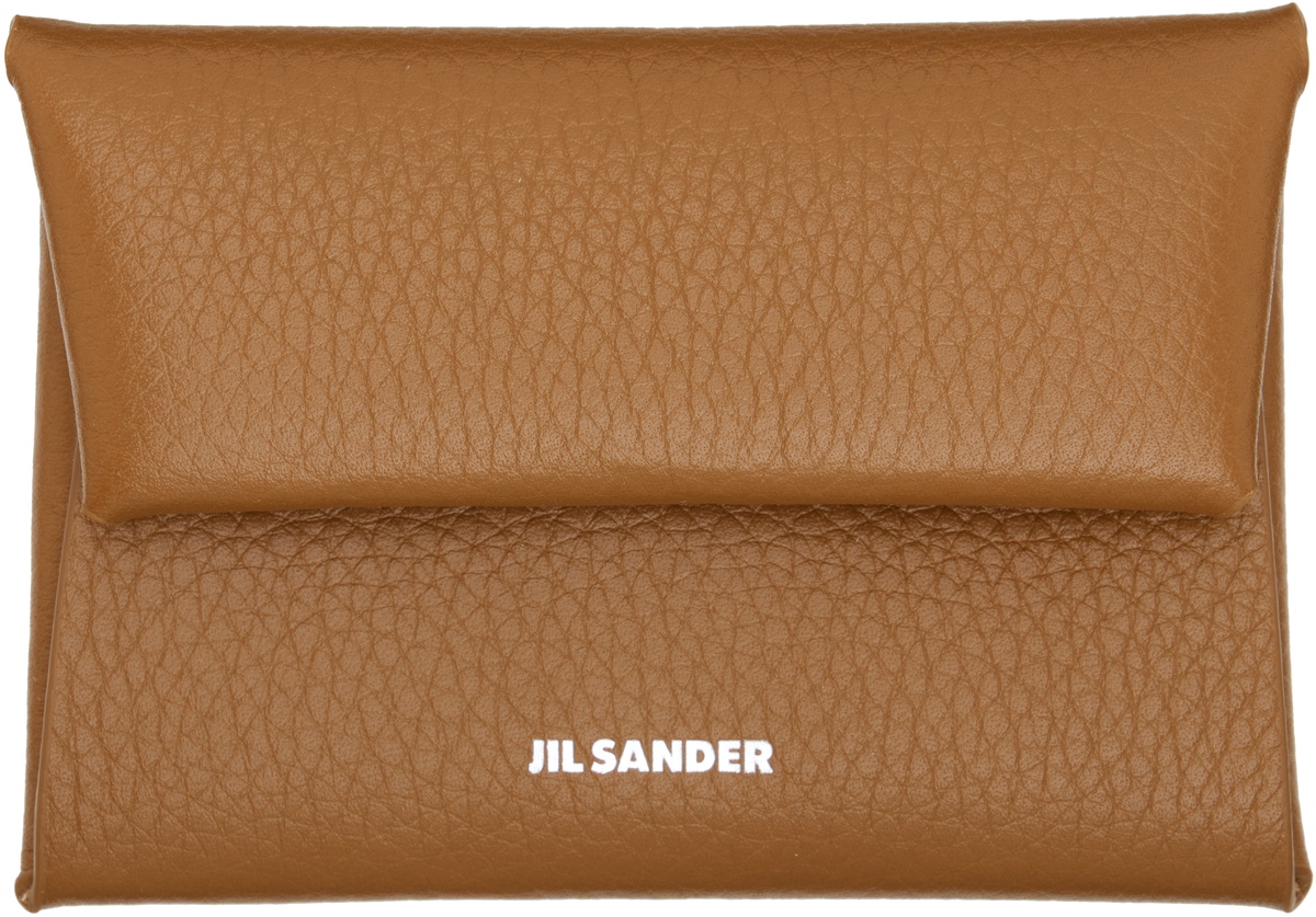 Jil Sander Black Giro Small Coin Pouch Jil Sander