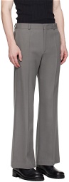 Recto Gray Groove Trousers
