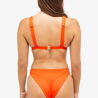 Sporty & Rich Women's Romy Bikini Top in Cerise
