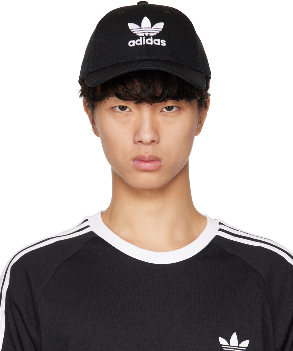 adidas Originals Black Trefoil Baseball Cap adidas Originals