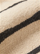 rrres - Fringed Wool and Cotton-Blend Rug