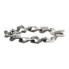 ALMOSTBLACK Silver Big Chain Bracelet