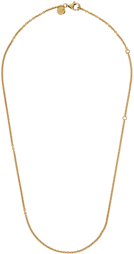 Photo: Tom Wood Gold Rolo Chain Necklace