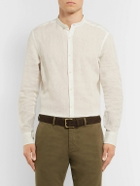 Anderson & Sheppard - 3.5cm Dark-Brown Suede Belt - Brown